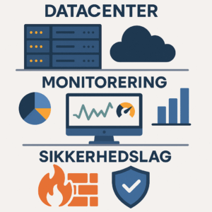 Oversigt: Datacenter, monitorering og sikkerhedslag